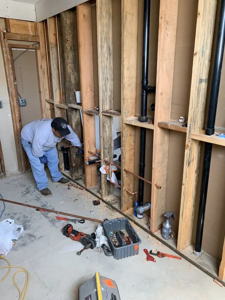 Commercial rough-in plumbing for Trenchless Sewer Repair in Ventura Village